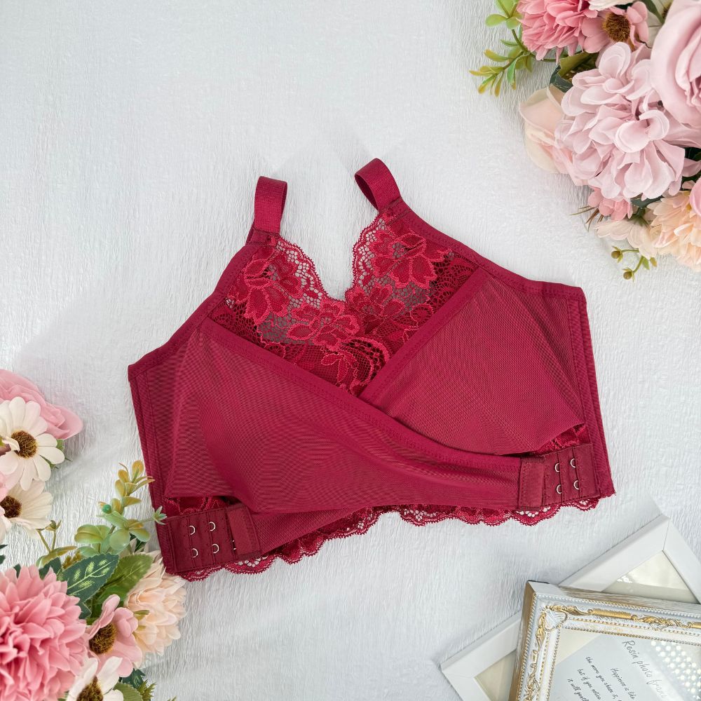 PGブラ ソフトワイヤー ボルドー＆ネイビーLサイズ 数量限定】PGブラソフトワイヤー ボルドー – Belletia Paris online shop