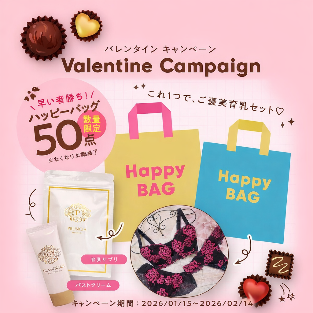 【期間&数量限定】ハッピーバッグ