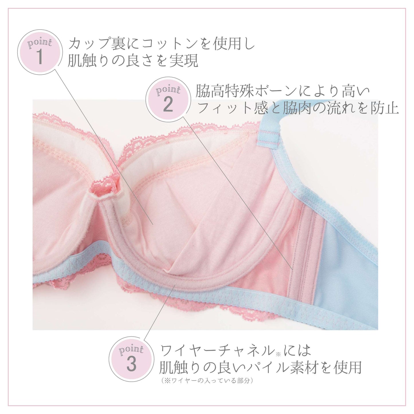 【青山テルマ】コラボデザイン補正下着セット/数量限定:バブルガムピンク