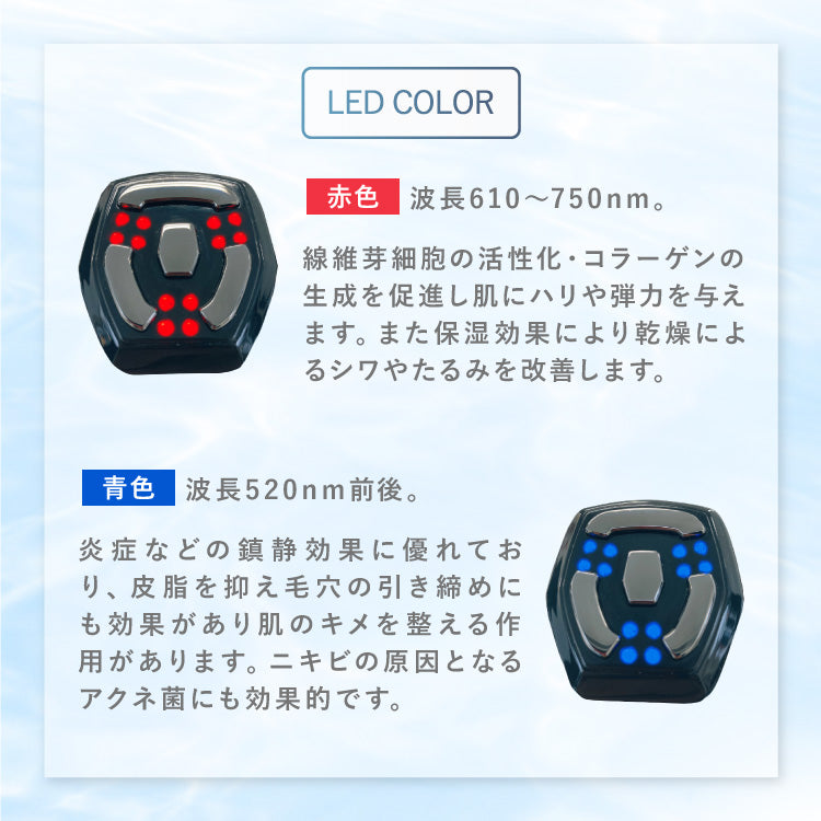 【美容美顔器】VIXEED(ヴィクシード)(美容液美神BIANCA2本付)