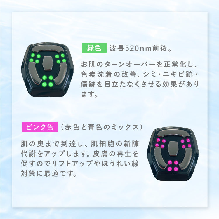 【美容美顔器】VIXEED(ヴィクシード)(美容液美神BIANCA2本付)