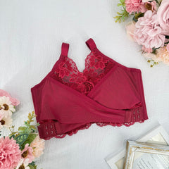 PGブラ　ナイトブラ 限定色付き3点セット PGブラ ソフトワイヤー ボルドー【限定カラー】 – Belletia Paris