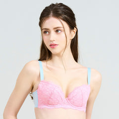 LAVIERE　補正下着　ブラジャー　グレープピンク ラヴィエールブラジャーグレープピンク